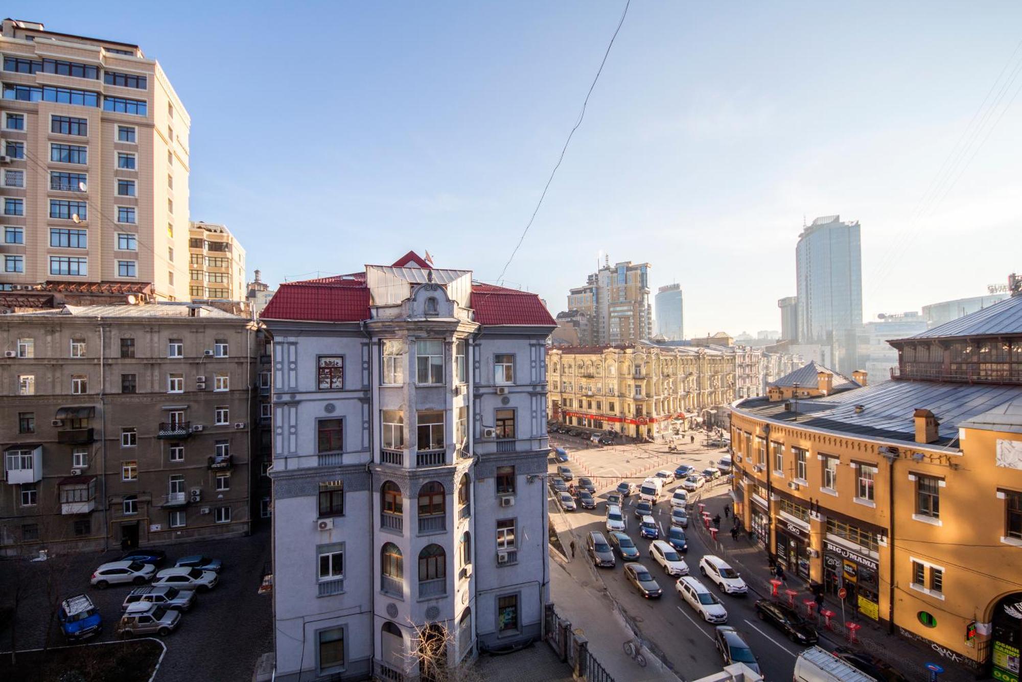 Apartments Near Parus Business Centre Kiev Extérieur photo