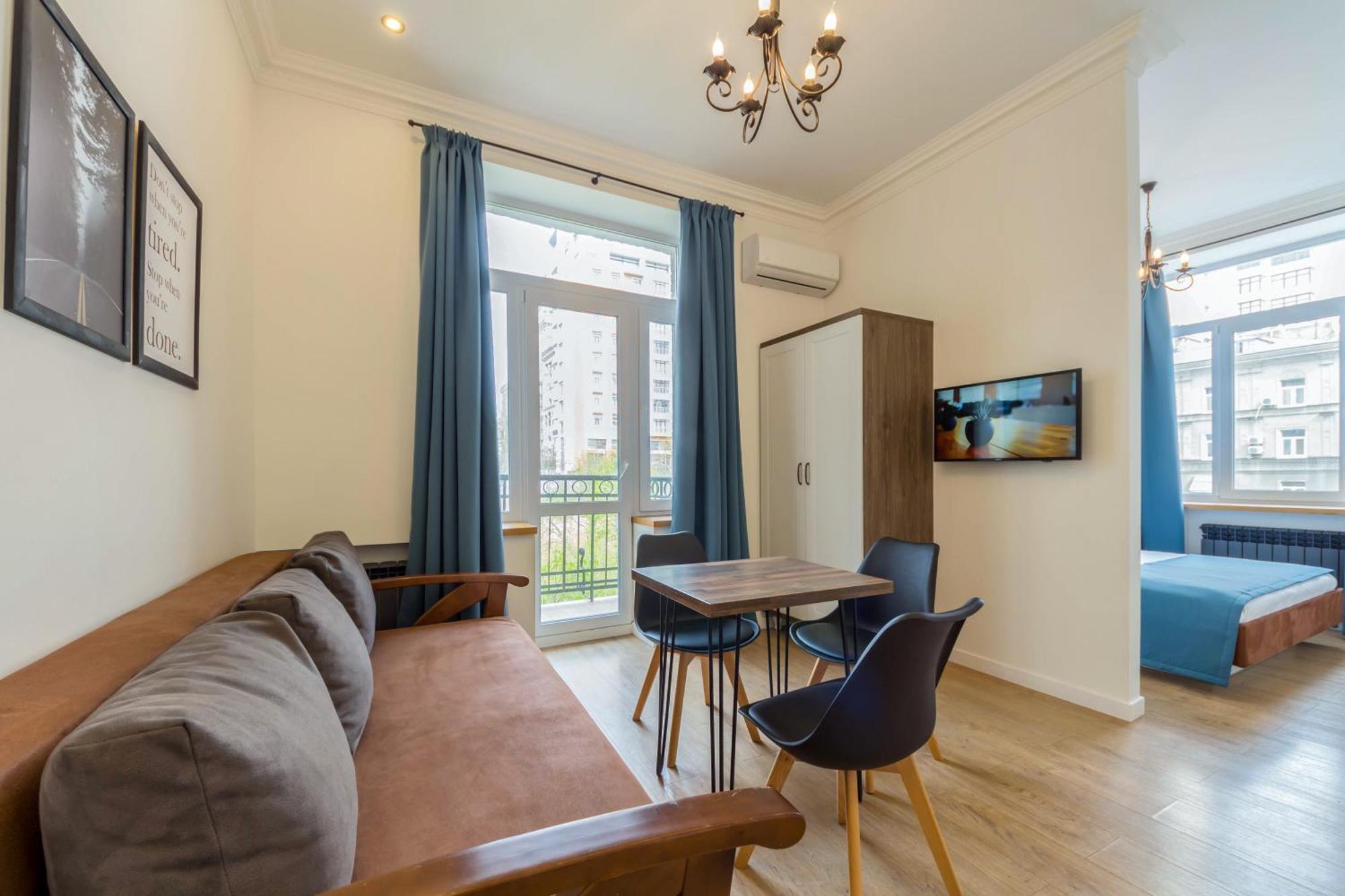 Apartments Near Parus Business Centre Kiev Extérieur photo